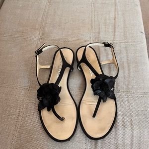 Chanel sandals authentic size 36.5